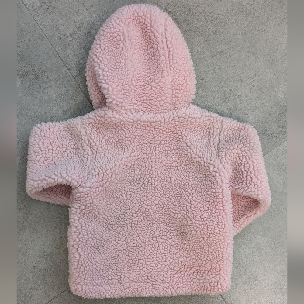 Columbia Toddler Sherpa Fleece Hoodie Pink Size 3T‎ - Picture 4 of 6